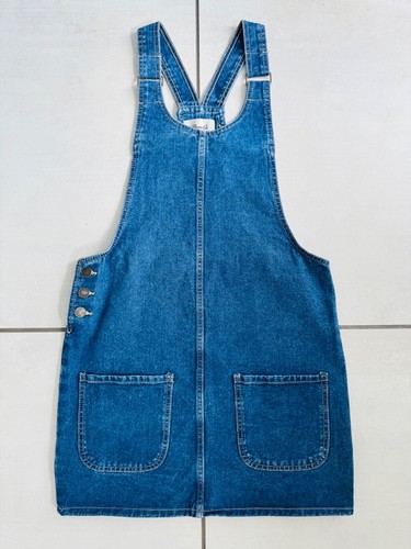 Primark blue denim dungaree - denim,