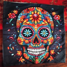 DAY OF THE DEAD FLORAL SKULL