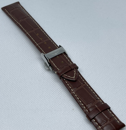 New 21mm croc brown - 21mm, &