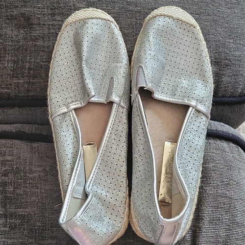 Ladies silver flat slip - ladies,