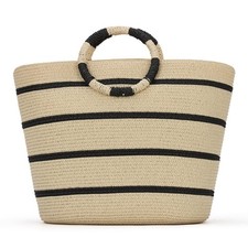 Straw Tote Bag Women Summer