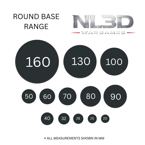 Wargaming round bases - wargaming,