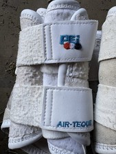 Premier Equine Air Tech Brushing Boots LARGE White