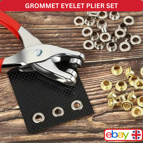 Steel eyelet pliers - eyelet, punch