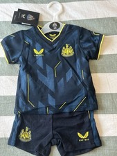 ORIGINAL AUTHENTIC Newcastle United 2023-2024 3rd Football Kit CASTORE 0-3 BNWT