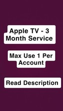 Apple TV plus - 3 Months - See description ? ?