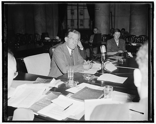 1930s man conference table - man, at