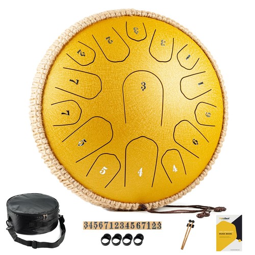 Melobeat steel tongue drum - steel,