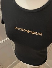 Emporium Armani Black Ladies T-shirt 