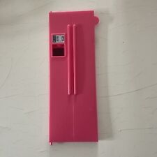 Pink Fridge Door For Barbie Vintage Town House 