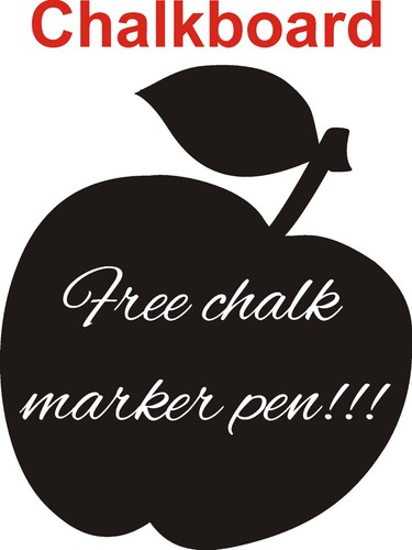 Shabby chic apple vinyl