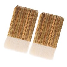 2 Pcs Sheep Hair Hake Brush