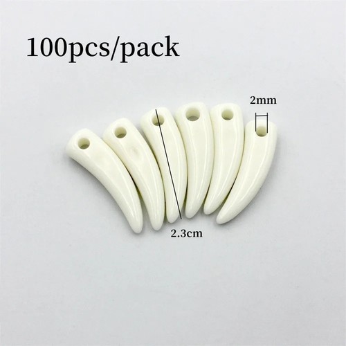 100pcs ivory wolf - 100pcs,