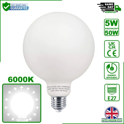 G80 e27 led - led, globe
