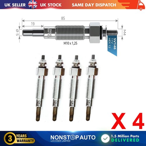 Glow plugs for nissan - glow,