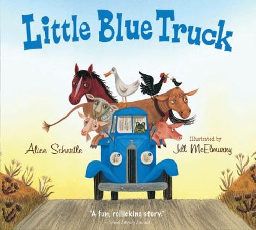 Little blue truck padded - blue,