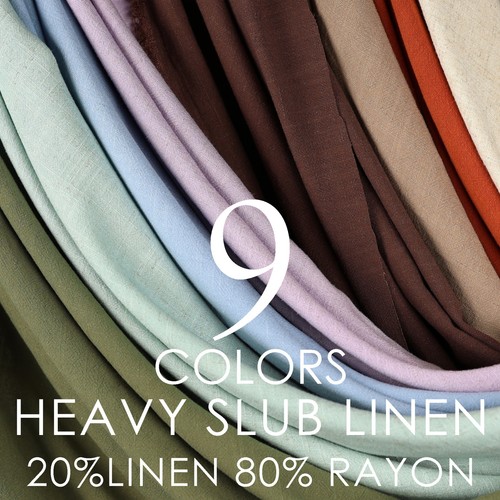 Colors heavy slub - colors, linen