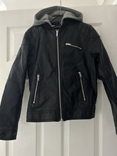 H&M Boys Leather Look Jacket