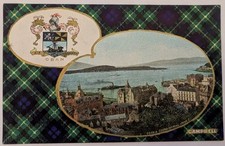 Vintage postcard, Oban and