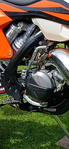 Ktm exc 125 clutch cover - cover, case