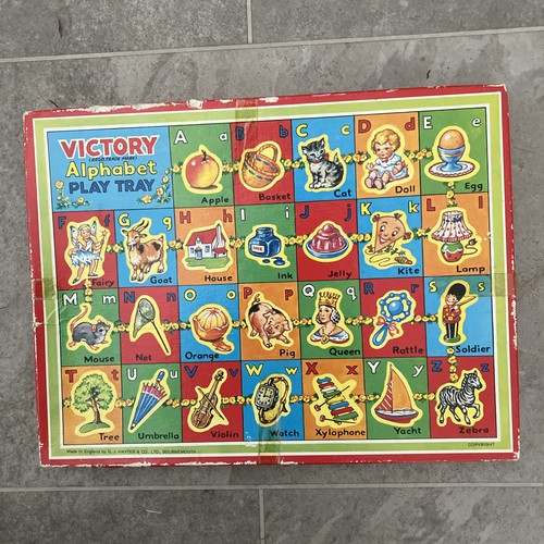 Vintage victory alphabet play - alphabet,