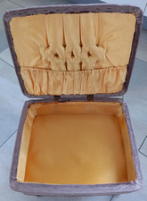 Vintage Wooden Sewing Box