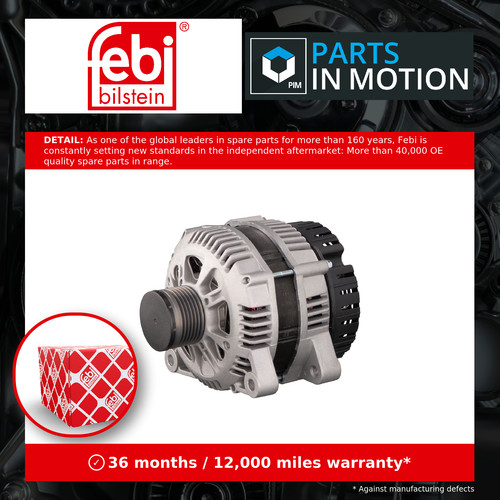 Alternator fits peugeot 307 - alternator,
