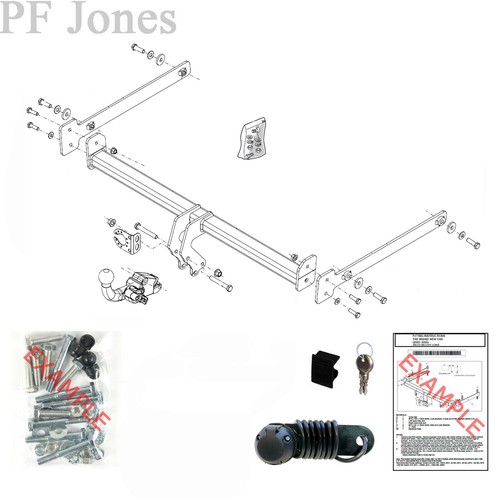 Brink towbar for toyota yaris - for,