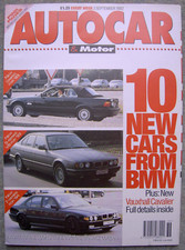 Autocar (2/9/1992) Grinnall Scorpion, Honda Beat, Daihatsu Leeza, Opti, Corolla