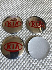 4x Stickers Caps 56mm For KIA
