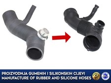 Replacement upper air hose for