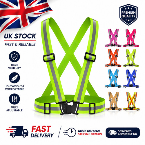 Vis vest reflective strap - hi,