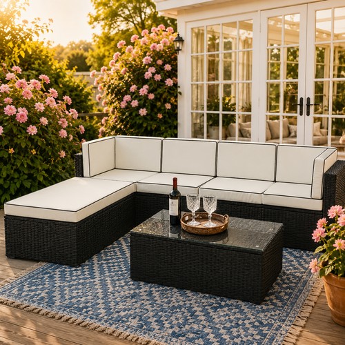 Seater rattan garden - 6,
