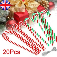 20Pcs 15cm Plastic Candy Cane