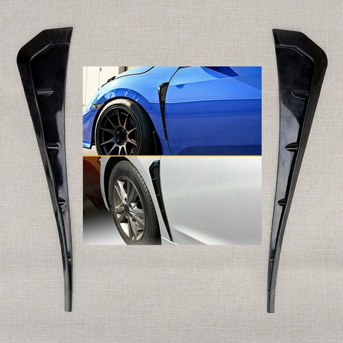 Glossy black side fender - 2x,