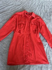 Zara Red Floral Printed Poplin