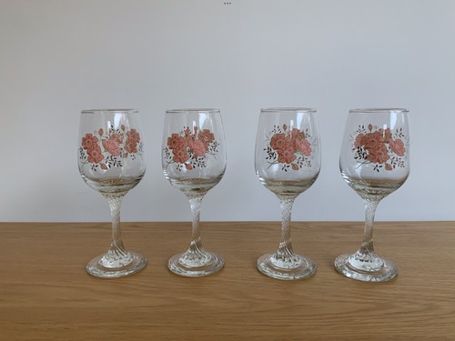 Vintage retro floral wine - floral,