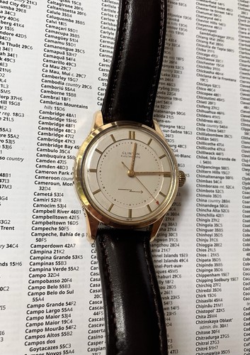 Clinton electric watch - clinton,