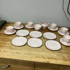 Royal Vale pink bone china set