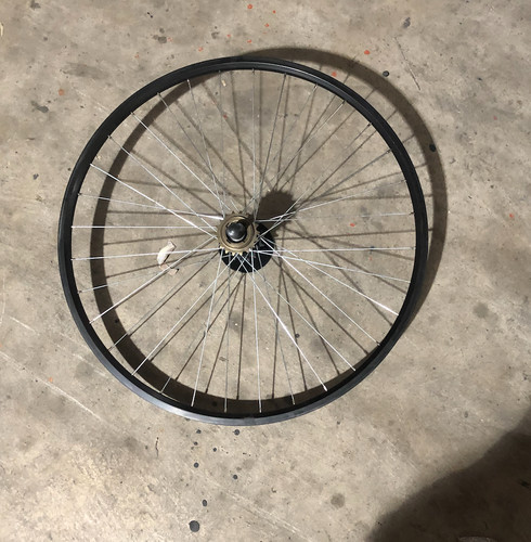 Rear bicycle wheel - rear, /