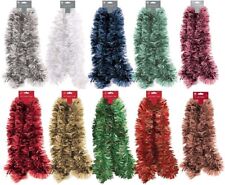 6 X 2M Chunky Tinsel Christmas