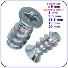 6mm FURNITURE SCREWS MOUNTING