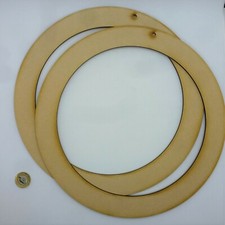 Wreath 2 x 30cm CIRCLE BLANK
