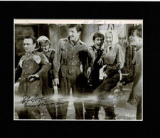CARRY ON REGARDLESS PHOTO  SIGNED BY 8 SID JAMES,JOAN SIMS,KENNETH WILLIAMS +5