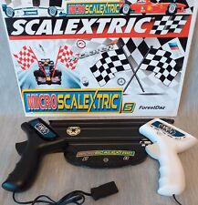 Star Wars MicroScalextric Powerbase Straight Track & Controllers x2 1:64 Used