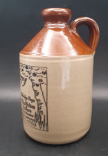 1 Pint Stoneware Cider Flagon, Eldridge Pope Dorchester, Pearsons Chesterfield
