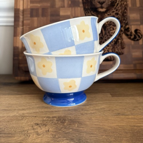 Morgan finch blue checkered - &,