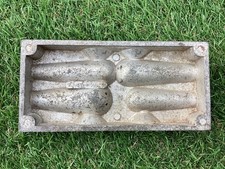 Adjusti Four In One Sea Bomb Lead Weight Mould Made In England used Vintage