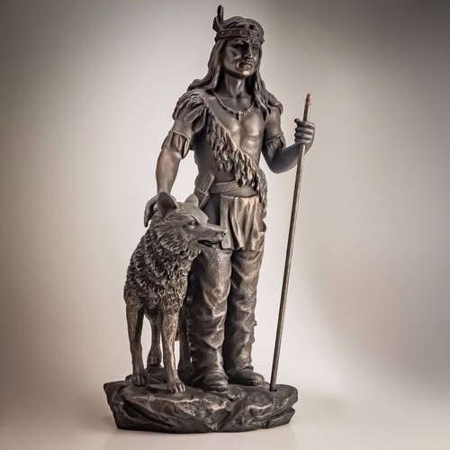 Native american indian brave - indian,