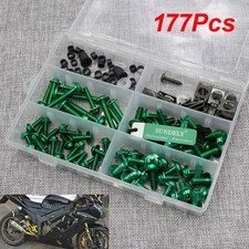 Green Fairing Bolts Kit